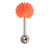 Steel Barbell with Silicone Cover - Pleasure Dome - SKU 3165