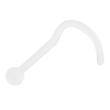 Acrylic Nose Stud Retainer with 2mm ball (Hide it) - SKU 32104
