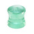 Green Fluorite Stone Double Flared Tapered Plug - SKU 32107