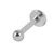 Titanium Labrets 1.2mm with a 2.5mm Ball - SKU 32227