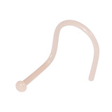 Bioflex Half-Ball Nose Stud Retainer (Hide it) - SKU 32452