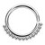 Steel Tribal Continuous Twist Ring (Seamless Ring) - SKU 32583