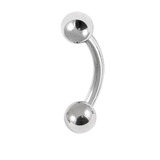 Steel Micro Curved Barbell 0.8mm and 1.0mm - SKU 32754