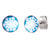 Steel Ear Stud Logo Earrings - Christmas Xmas - SKU 33080