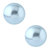 Acrylic Pearl Balls 1.2mm and 1.6mm 1.6mm, 4mm (Pair of balls), Light Blue - alternative image