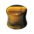 Tigers Eye Stone Double Flared Tapered Plug - SKU 33593