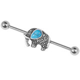 Steel Tribal Elephant Industrial Scaffold Barbell IND47 - SKU 33609