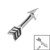 Steel Arrow for Internal Thread shafts in 1.2mm - SKU 33799