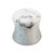 White Howlite Stone Double Flared Tapered Plug - SKU 33840