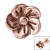 Steel Threaded Attachment - 1.2mm Cast Steel Flower - SKU 33918