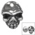 Steel Threaded Attachment - 1.2mm Cast Steel Skull - SKU 33945