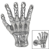 Steel Threaded Attachment - 1.2mm Cast Steel Skeleton Hand - SKU 33946