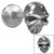 Steel Labret with Steel Skull 1.2mm - SKU 33950