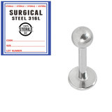 Sterile Steel Labrets - SKU 34513
