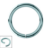 Titanium Continuous Twist Rings (Seamless Ring) - SKU 34545