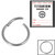 Sterile Titanium Hinged Segment Ring (Clicker) - SKU 34684