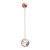 Pregnancy Bioflex and Surgical Steel Single Jewelled Belly Bars (formerly PTFE) - SKU 34711