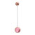 Pregnancy Bioflex and Surgical Steel Single Jewelled Belly Bars (formerly PTFE) - SKU 34712
