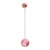 Pregnancy Bioflex and Surgical Steel Single Jewelled Belly Bars (formerly PTFE) - SKU 34712