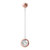 Pregnancy Bioflex and Surgical Steel Double Jewelled Belly Bars (formerly PTFE) - SKU 34714