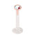 Bioflex Push-fit Labret with Rose Gold Steel Jewelled Top (3mm Disk) - SKU 34845