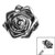 Steel Rose Flower for Internal Thread shafts in 1.2mm - SKU 36775