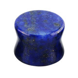 Lapis Lazuli Stone Double Flared Tapered Plug - SKU 37415