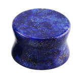 Lapis Lazuli Stone Double Flared Tapered Plug - SKU 37416