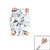 Steel Claw Set Jewelled Oval for Internal Thread shafts in 1.2mm - SKU 37738