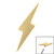 Steel Lightning Bolt for Internal Thread shafts in 1.2mm - SKU 37933