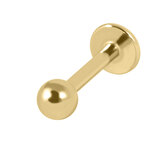 Gold Plated Steel (PVD) Labret - SKU 37973