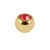 Gold Plated Titanium (PVD) Jewelled Balls 1.2mm - SKU 38107