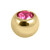 Gold Plated Titanium (PVD) Jewelled Balls 1.6mm - SKU 38115