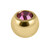 Gold Plated Titanium (PVD) Jewelled Balls 1.6mm - SKU 38116