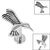 Titanium Internally Threaded Labrets 1.2mm - Steel Hummingbird - SKU 38310