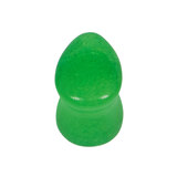 Jade Stone Double Flared Teardrop Plug - SKU 38449