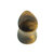 Tigers Eye Stone Double Flared Teardrop Plug - SKU 38466