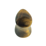 Tigers Eye Stone Double Flared Teardrop Plug - SKU 38467