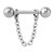 Steel Single Chain Nipple Bar - SKU 38480