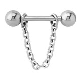 Steel Single Chain Nipple Bar - SKU 38483