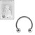 Sterile Titanium Circular Barbells (CBB) (Horseshoes) - SKU 38565