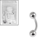 Sterile Titanium Micro Curved Bar 1.2mm - SKU 38571