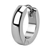 Surgical Steel Huggie Helix Clicker Ring Rounded Edge - SKU 38707