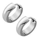 Surgical Steel Huggie Ear Clicker Ring Rounded Edge (pairs) - SKU 39160