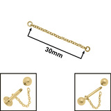 Steel Piercing Connector Chains - SKU 39161