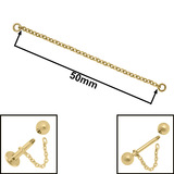 Steel Piercing Connector Chains - SKU 39163