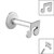 Titanium Internally Threaded Labrets 1.2mm - Steel Music Note - SKU 40176