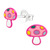 Sterling Silver Magical Mushroom Ear Stud Earrings - SKU 40361