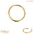 belong 14ct Solid Gold Hinged Clicker Ring - SKU 40406