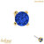 belong 14ct Solid Gold Threadless (Bend fit) Claw Set Round CZ Jewel 2.5mm With FREE Titanium Threadless Labret / 1.2mm, 8mm / Sapphire Blue - alternative image